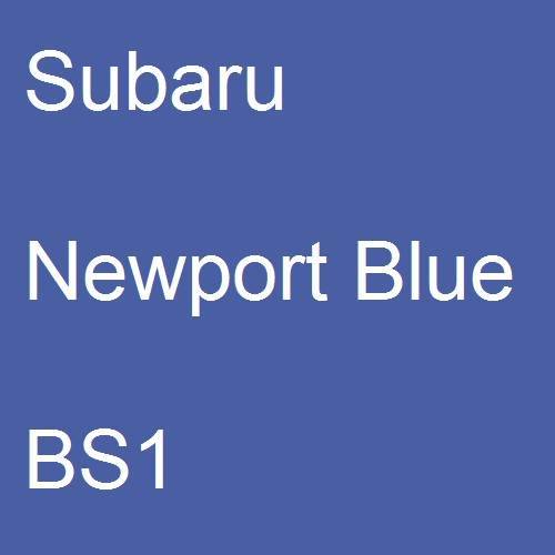 Subaru, Newport Blue, BS1.